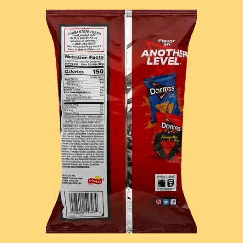 Doritos Chips Nacho Cheese Bag - Image 2