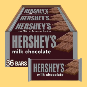 HERSHEY'S Milk Chocolate Candy Bars